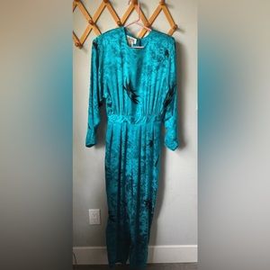 Vintage Silk Jumpsuit